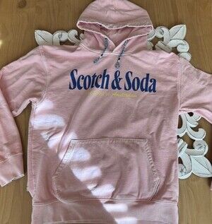 scotch and soda Pink Hoodie Amsterdam Size M